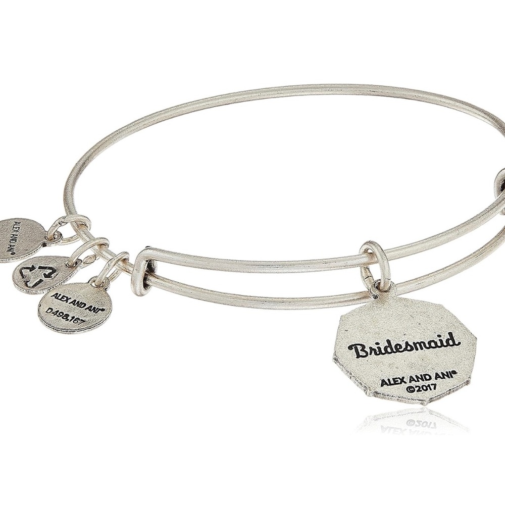 Set of 4 Alex and Ani Bridesmaid Bangle Bracelets